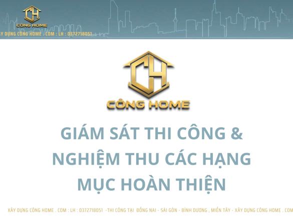 GI&Aacute;M S&Aacute;T THI C&Ocirc;NG & NGHIỆM THU C&Aacute;C C&Ocirc;NG T&Aacute;C HO&Agrave;N THIỆN 