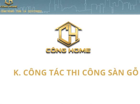 Quy tr&igrave;nh thi c&ocirc;ng lắp đặt s&agrave;n gỗ chuẩn dự &aacute;n 