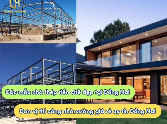 Mẫu nh&agrave; th&eacute;p tiền chế đẹp tại Đồng Nai | Đơn vị thi c&ocirc;ng nh&agrave; xưởng gi&aacute; rẻ uy t&iacute;n tại Đồng Nai