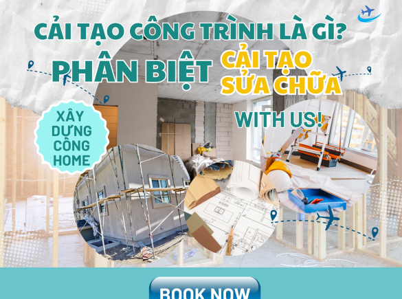 Thế n&agrave;o l&agrave; cải tạo c&ocirc;ng tr&igrave;nh? Ph&acirc;n biệt sửa chữa v&agrave; cải tạo c&ocirc;ng tr&igrave;nh cho kh&aacute;ch h&agrave;ng