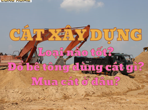 N&ecirc;n chọn c&aacute;t x&acirc;y n&agrave;o để x&acirc;y tường, đổ b&ecirc; t&ocirc;ng? N&ecirc;n d&ugrave;ng c&aacute;t to hay nhỏ