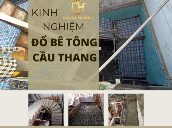 Kinh nghiệm đổ b&ecirc; t&ocirc;ng cầu thang đạt ti&ecirc;u chuẩn, đ&uacute;ng quy tr&igrave;nh của nh&agrave; thầu x&acirc;y dựng