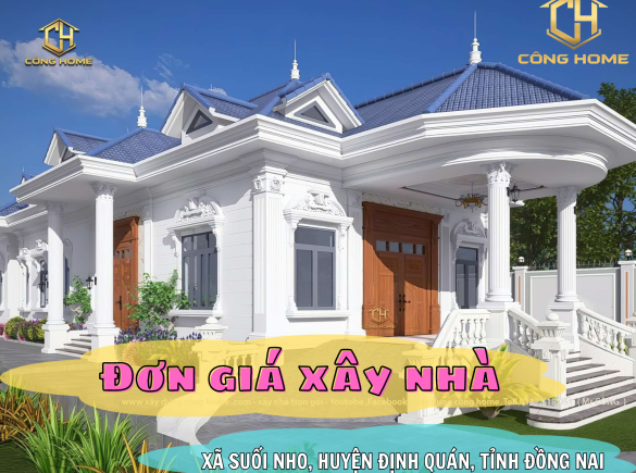 Đơn gi&aacute; x&acirc;y nh&agrave; tại x&atilde; Suối Nho, huyện Định Qu&aacute;n, tỉnh Đồng Nai l&agrave; bao nhi&ecirc;u?