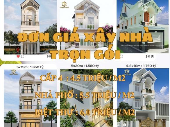 Đơn gi&aacute; x&acirc;y nh&agrave; trọn g&oacute;i 2024 tại Đồng Nai, S&agrave;i G&ograve;n, B&igrave;nh Dương