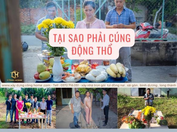 V&igrave; sao c&uacute;ng động thổ trước khi khởi c&ocirc;ng x&acirc;y dựng Quy tr&igrave;nh c&uacute;ng động thổ