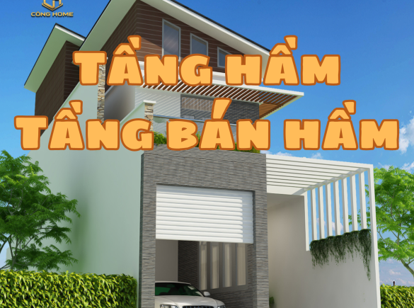 Ph&acirc;n biệt giữa tầng hầm v&agrave; tầng b&aacute;n hầm khi x&acirc;y dựng nh&agrave; phố?