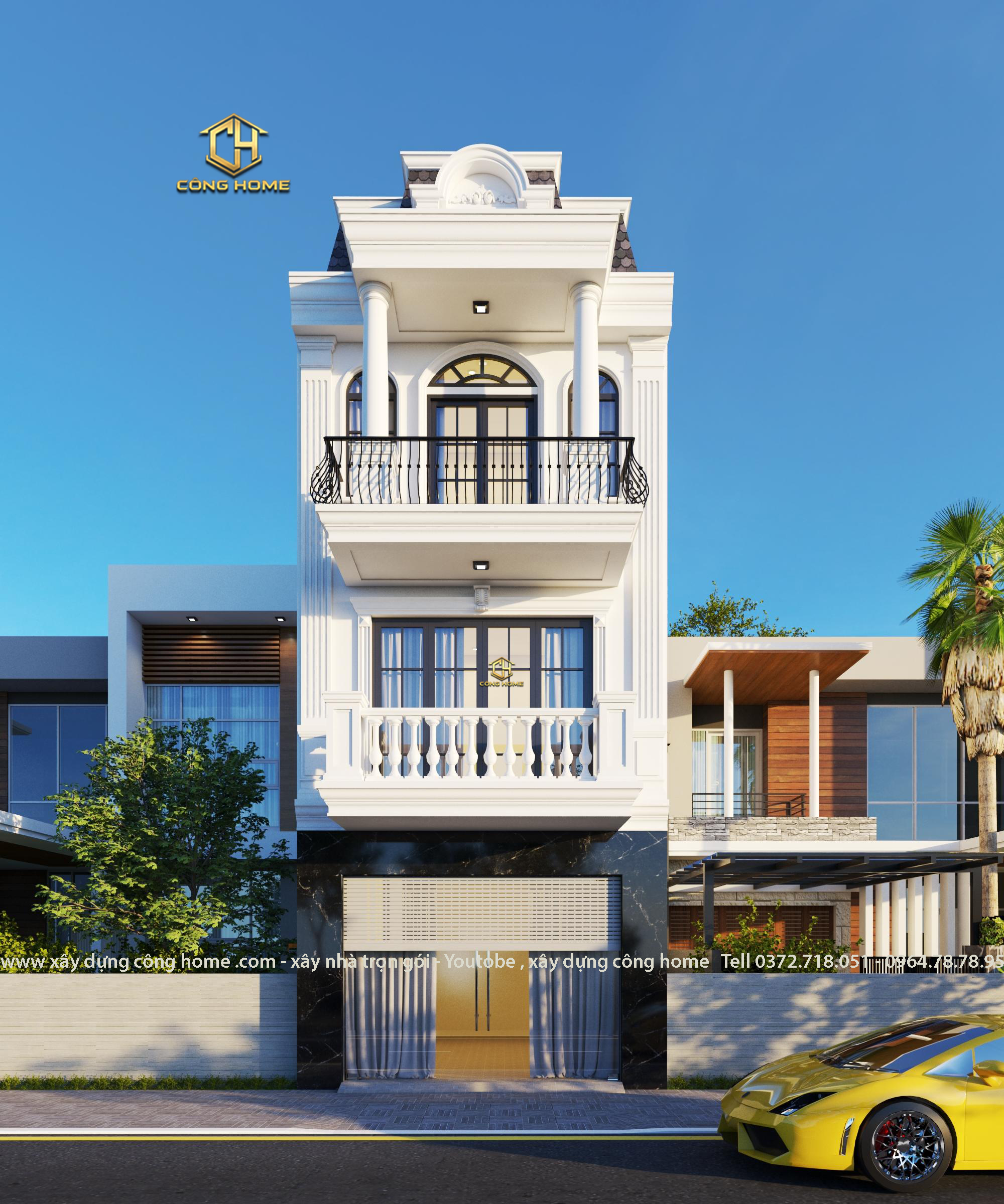 biệt thự phố liền kề 3 tầng
