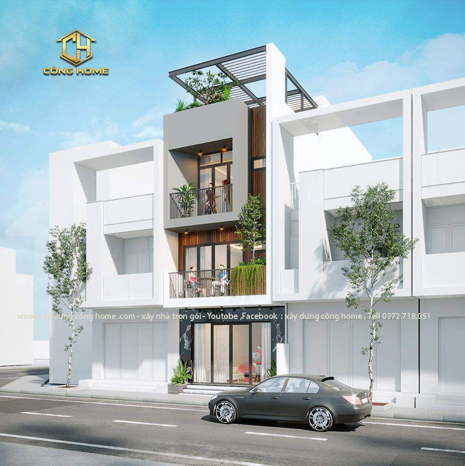 nhà ống 4 tầng