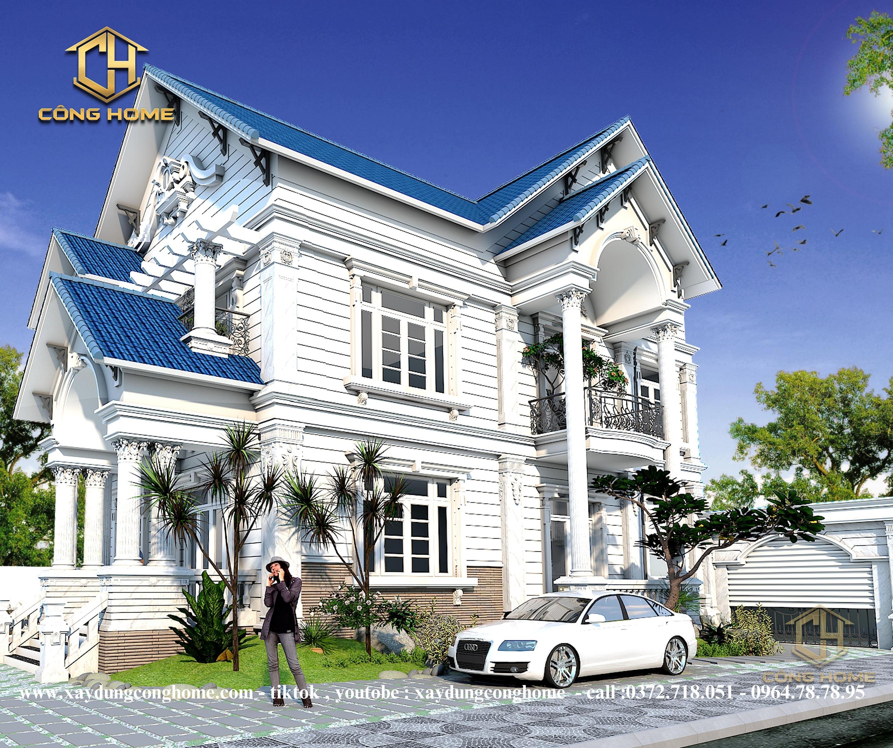 NHÀ MÁI THÁI 2 TẦNG TẠI ĐỒNG NAI 