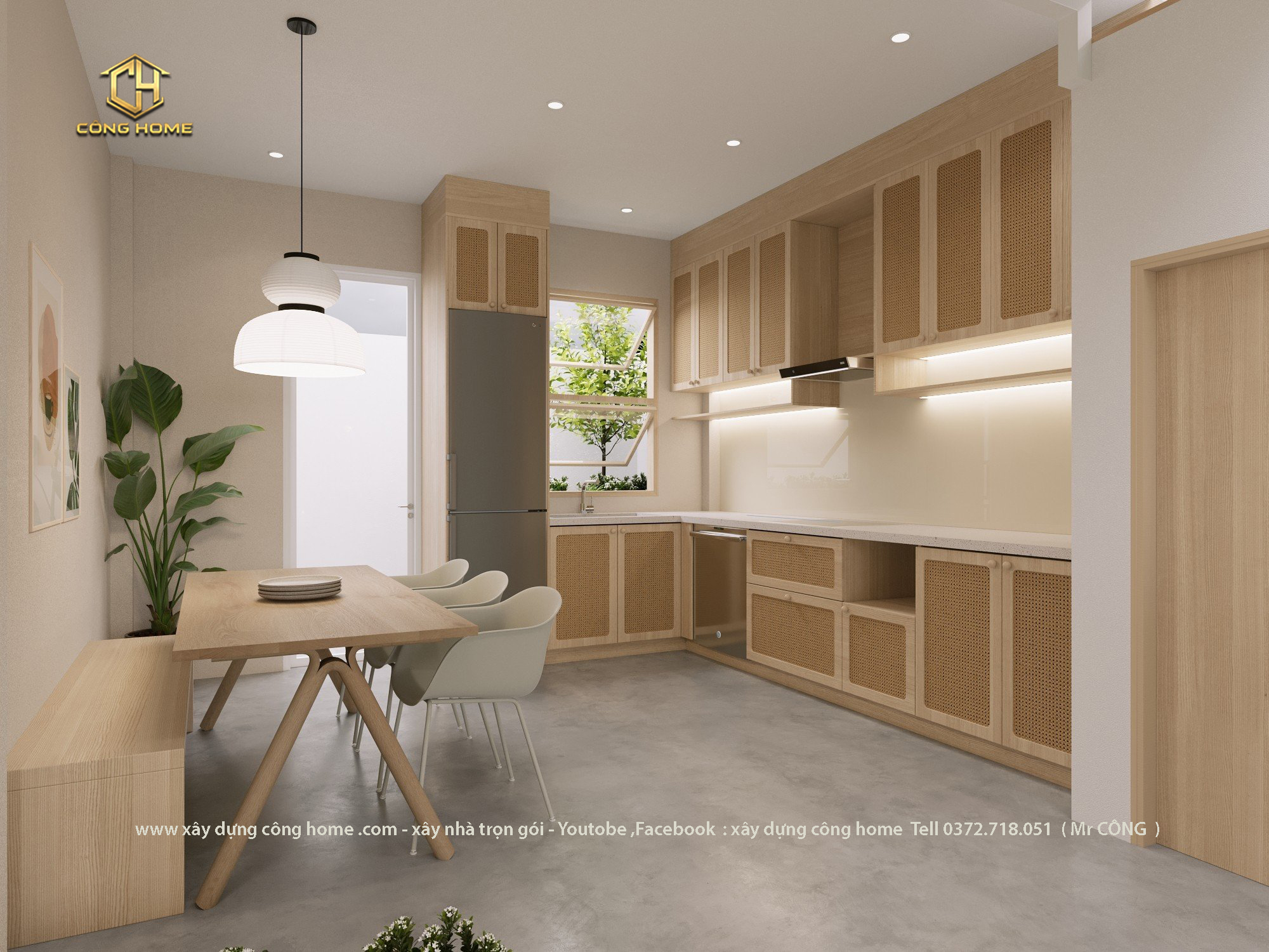 nhà phố 3 tầng