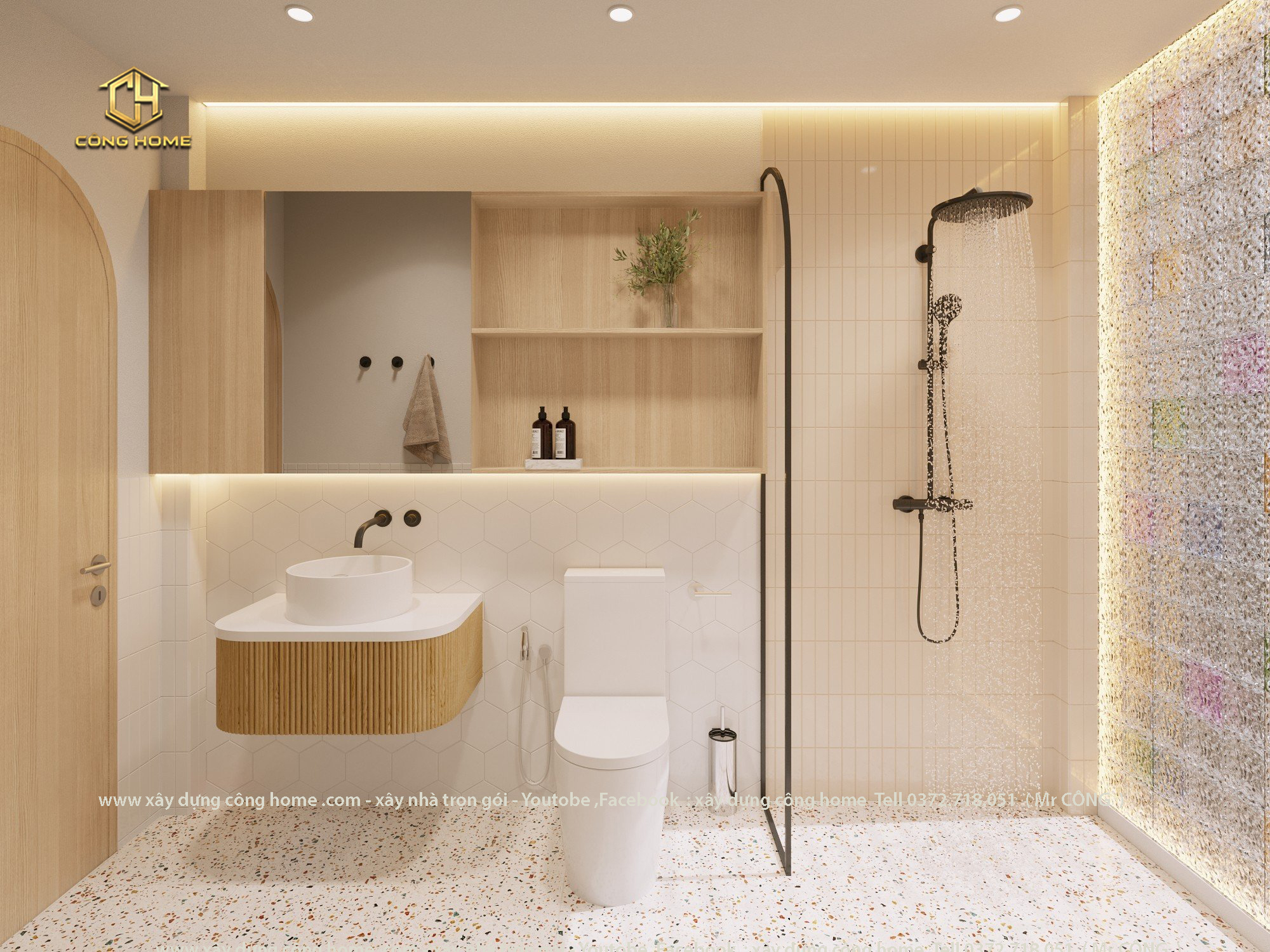 nhà phố 3 tầng