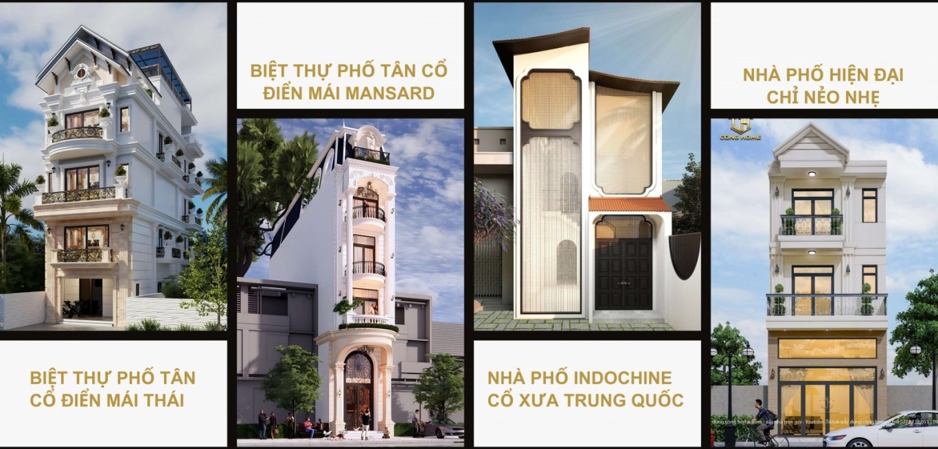 các kiểu kiến trúc nhà ở