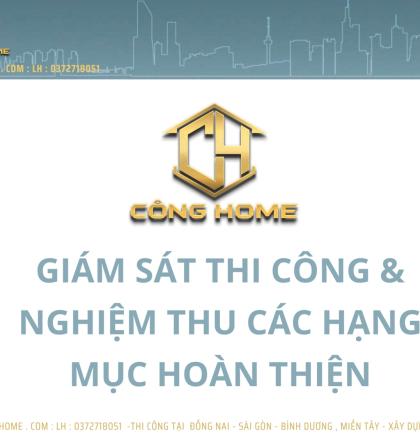 GI&Aacute;M S&Aacute;T THI C&Ocirc;NG & NGHIỆM THU C&Aacute;C C&Ocirc;NG T&Aacute;C HO&Agrave;N THIỆN 