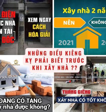 Những điều ki&ecirc;ng kỵ trong x&acirc;y nh&agrave; l&agrave; g&igrave;? N&ecirc;n x&acirc;y nh&agrave; từ th&aacute;ng 2 &acirc;m lịch trở đi, tại sao?