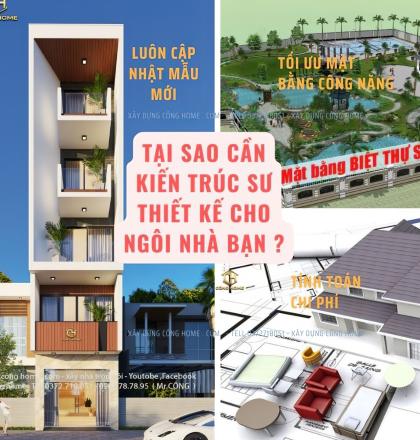 V&igrave; sao x&acirc;y nh&agrave; phải cần đến kiến tr&uacute;c sư 