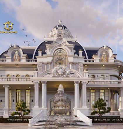 X&acirc;y nh&agrave; biệt thự t&acirc;n cổ điển tại Bi&ecirc;n H&ograve;a Đồng Nai