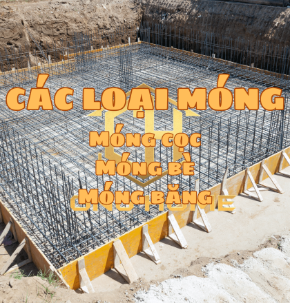 C&aacute;c loại m&oacute;ng trong x&acirc;y nh&agrave; | M&oacute;ng đơn | M&oacute;ng băng | M&oacute;ng cọc
