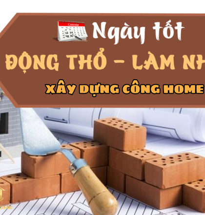 C&aacute;ch chọn ng&agrave;y đẹp để động thổ khởi c&ocirc;ng x&acirc;y dựng