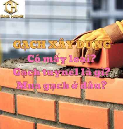 Gạch x&acirc;y dựng n&agrave;o l&agrave; tốt cho tường ng&ocirc;i nh&agrave; ? C&oacute; mấy loại gạch x&acirc;y th&ocirc;ng dụng? 