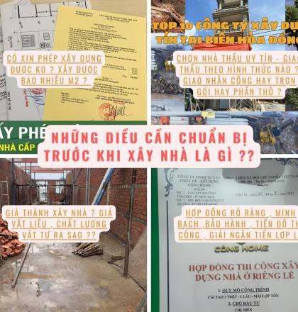 Những thứ cần chuẩn bị lưu &yacute; trước khi x&acirc;y nh&agrave; l&agrave; g&igrave;?