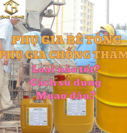 Những phụ gia n&agrave;o gi&uacute;p b&ecirc; t&ocirc;ng đ&ocirc;ng cứng nhanh ?