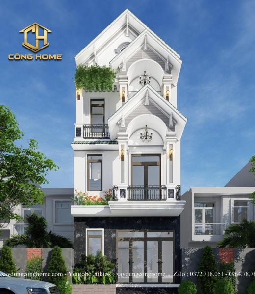 NH&Agrave; PHỐ HIỆN ĐẠI 3 TẦNG M&Aacute;I TH&Aacute;I TẠI THỦ DẦU MỘT B&Igrave;NH DƯƠNG 