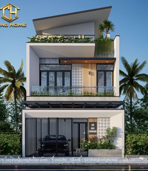 NH&Agrave; PHỐ HIỆN ĐẠI 3 TẦNG TẠI BI&Ecirc;N H&Ograve;A ĐỒNG NAI 