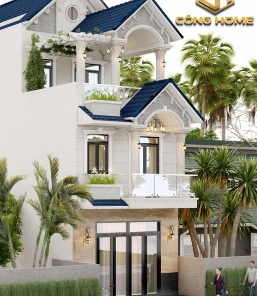 NH&Agrave; PHỐ HIỆN ĐẠI 3 TẦNG M&Aacute;I TH&Aacute;I TẠI QUẬN B&Igrave;NH THẠNH TPHCM  