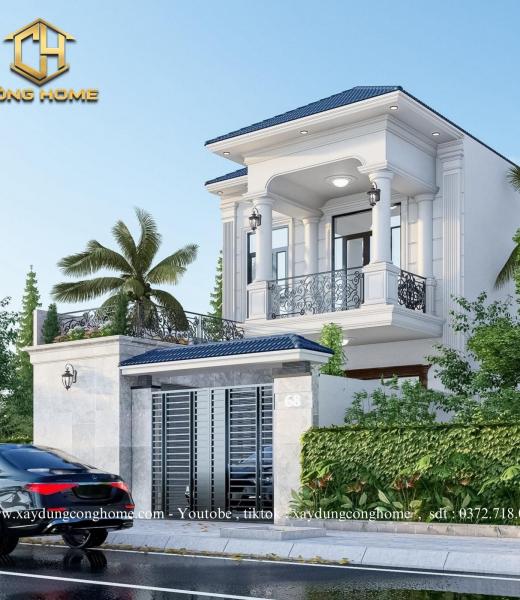 NH&Agrave; PHỐ HIỆN ĐẠI 2 TẦNG M&Aacute;I NHẬT TẠI DẦU GI&Acirc;Y ĐỒNG NAI 