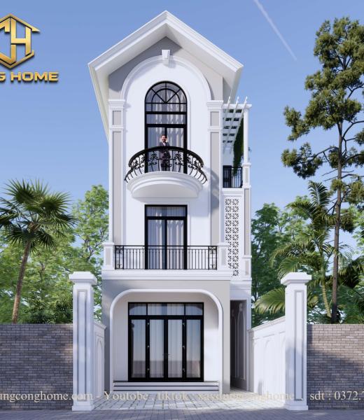 Biệt Thự 3 Tầng T&acirc;n Cổ Điển M&aacute;i Th&aacute;i Si&ecirc;u Sang Trọng Tại B&igrave;nh T&acirc;n