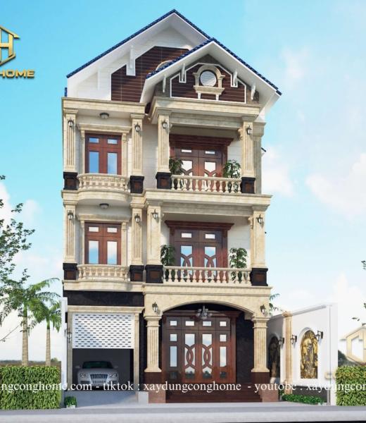 Cho&aacute;ng Ngợp Với Vẻ Đẹp Kinh Điển Của Biệt Thự B&igrave;nh Dương 