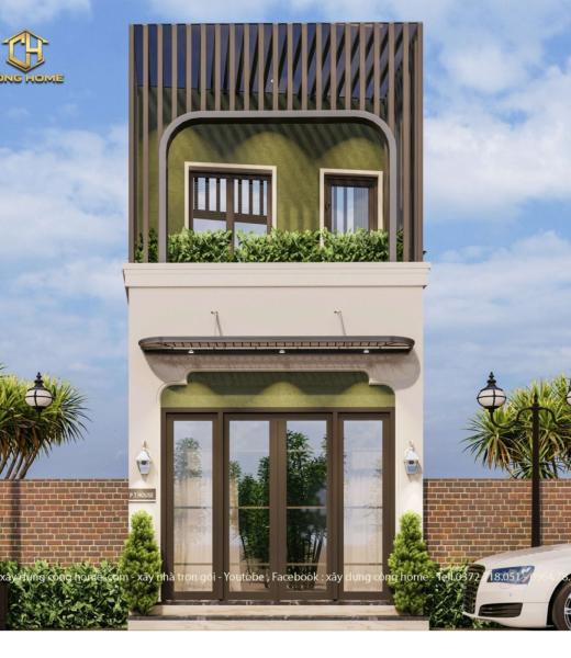 NH&Agrave; PHỐ PHONG C&Aacute;CH INDOCHINE 2 TẦNG TẠI THỦ ĐỨC 