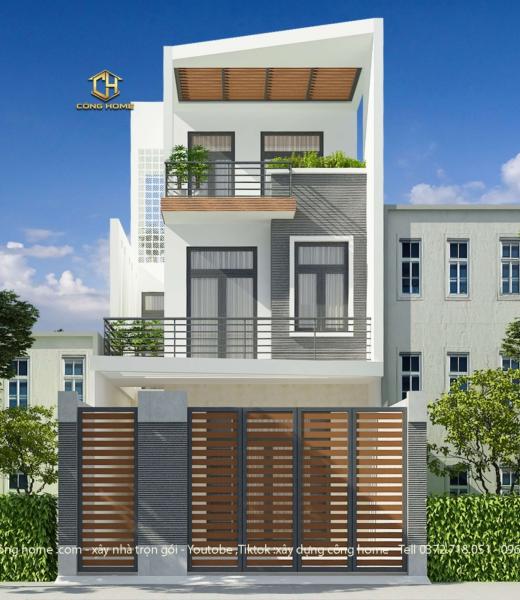 NH&Agrave; PHỐ HIỆN ĐẠI 3 TẦNG TẠI G&Ograve; VẤP TPHCM 