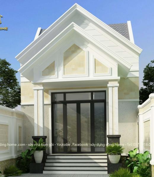 Nh&agrave; 1 tầng m&aacute;i th&aacute;i tại long th&agrave;nh đồng nai 