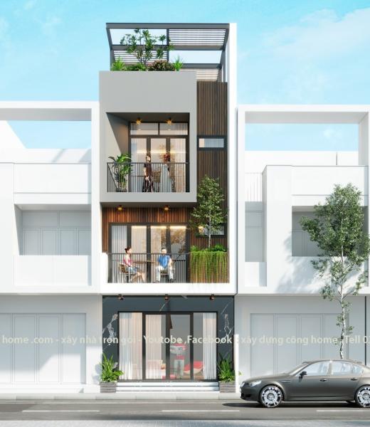 NH&Agrave; PHỐ HIỆN ĐẠI 3 TẦNG 