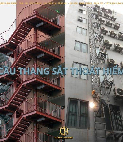TỔNG HỢP MẪU CẦU THANG SẮT THO&Aacute;T HIỂM + GIẾNG TRỜI 