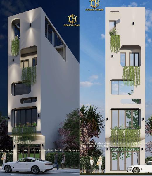 NH&Agrave; PHỐ HIỆN ĐẠI 5 TẦNG TẠI TP LONG KH&Aacute;NH ĐỒNG NAI 