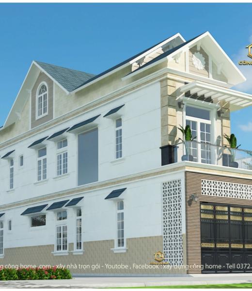 NH&Agrave; PHỐ HIỆN ĐẠI 2 TẦNG M&Aacute;I TH&Aacute;I TẠI LONG TH&Agrave;NH ĐỒNG NAI 