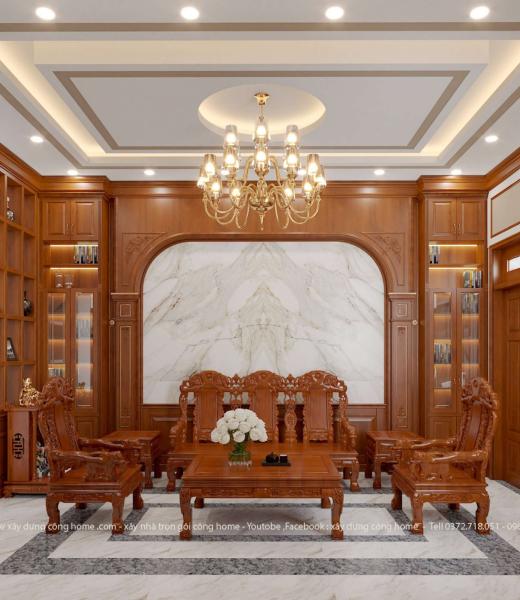 NỘI THẤT GỖ PH&Ograve;NG KH&Aacute;CH V&Agrave; BẾP TẠI BI&Ecirc;N H&Ograve;A ĐỒNG NAI 