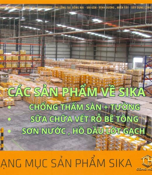 TẤT TẦN TẬT VỀ SẢN PHẨM SIKA : SIKA LATE TH , TOP SEAL 107 , R7 ,... 