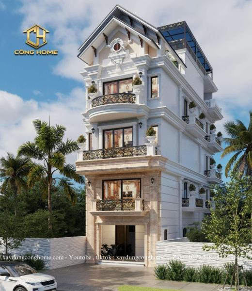 Biệt Thự 5 Tầng T&acirc;n Cổ Điển Tại LONG KH&Aacute;NH ĐỒNG NAI 