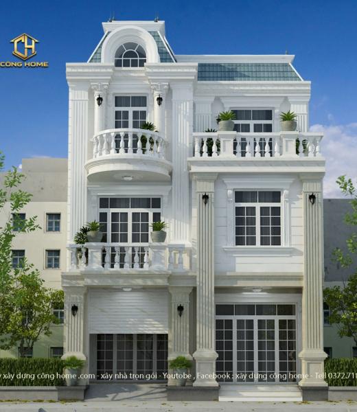 Biệt Thự 3 Tầng T&acirc;n Cổ Điển Tại Huyện Cần Giờ - Tphcm 
