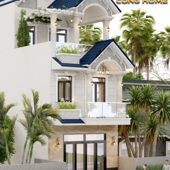 NH&Agrave; PHỐ HIỆN ĐẠI 3 TẦNG M&Aacute;I TH&Aacute;I TẠI QUẬN B&Igrave;NH THẠNH TPHCM  