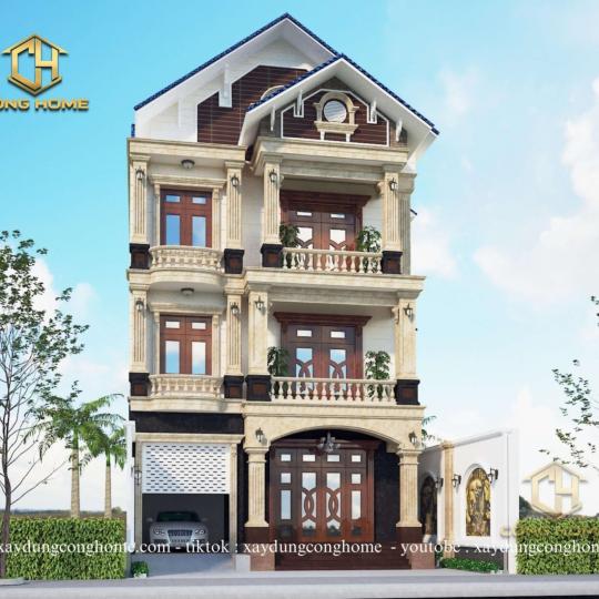 Cho&aacute;ng Ngợp Với Vẻ Đẹp Kinh Điển Của Biệt Thự B&igrave;nh Dương 