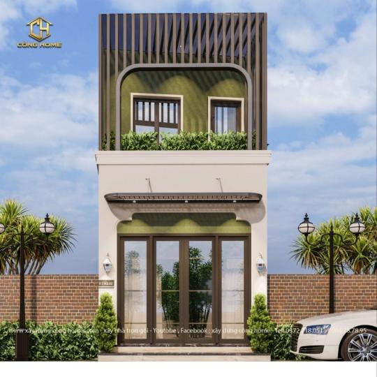 NH&Agrave; PHỐ PHONG C&Aacute;CH INDOCHINE 2 TẦNG TẠI THỦ ĐỨC 