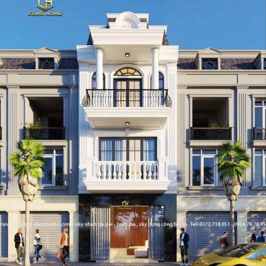 NH&Agrave; PHỐ 3 TẦNG T&Acirc;N CỔ ĐIỂN 