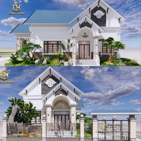 Nh&agrave; 1 tầng m&aacute;i th&aacute;i s&acirc;n vườn tại long th&agrave;nh đồng nai 