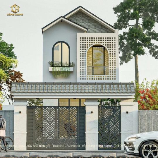 NH&Agrave; PHỐ HIỆN ĐẠI 2 TẦNG M&Aacute;I TH&Aacute;I TẠI TRẢNG D&Agrave;I BI&Ecirc;N H&Ograve;A ĐỒNG NAI 