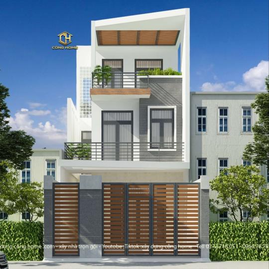 NH&Agrave; PHỐ HIỆN ĐẠI 3 TẦNG TẠI G&Ograve; VẤP TPHCM 