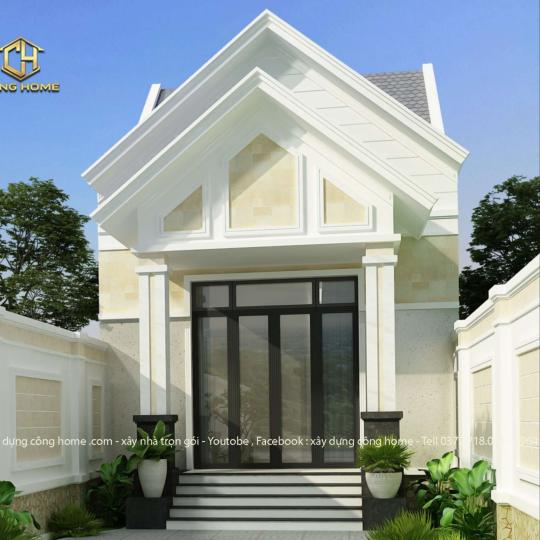 Nh&agrave; 1 tầng m&aacute;i th&aacute;i tại long th&agrave;nh đồng nai 